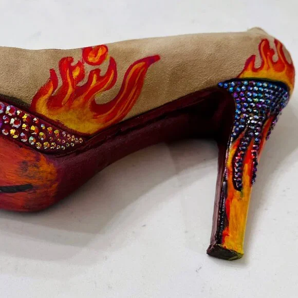 Wild Fire Heels by Drip Creations - Picture 7 of 12